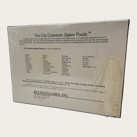 Dallas City Character Jigsaw Puzzle 504 Pieces Buffalo Games New - Picture 2 of 4